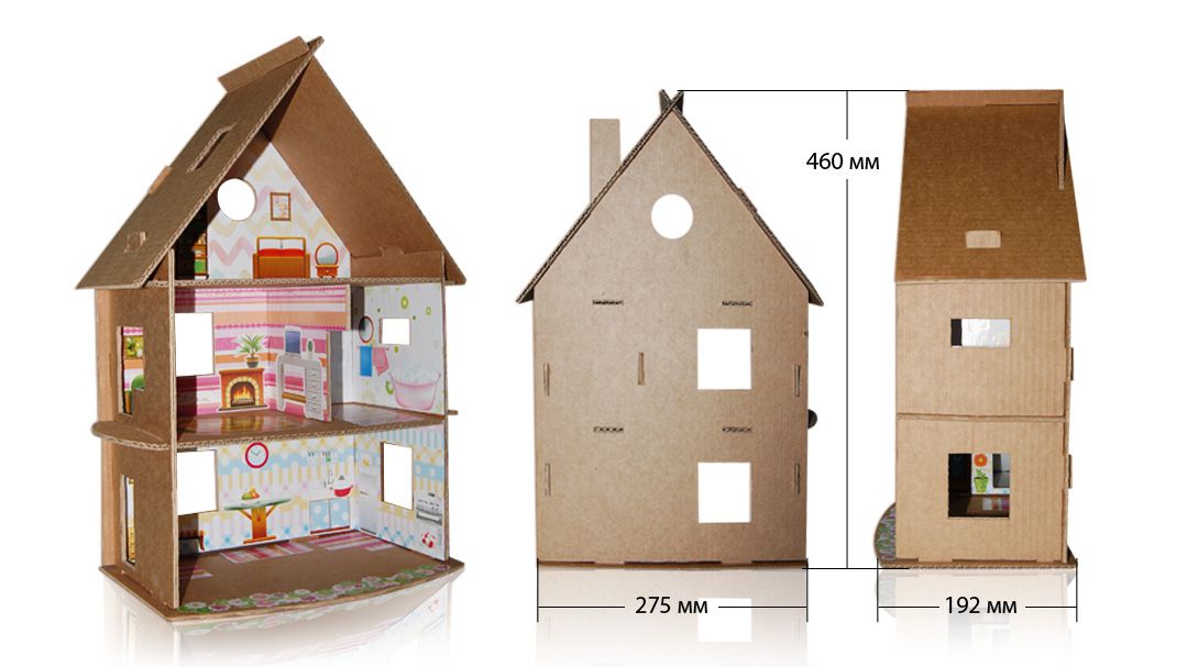 Домик "для куклы" маленький