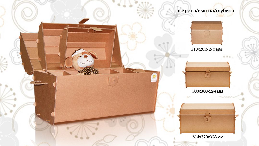 Комплект сундуков «для всех сокровищ мира»