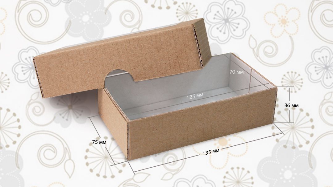 Коробочка упаковочная "Модест"