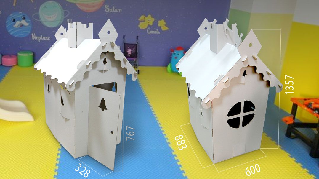 Домик "Картонна оселя"