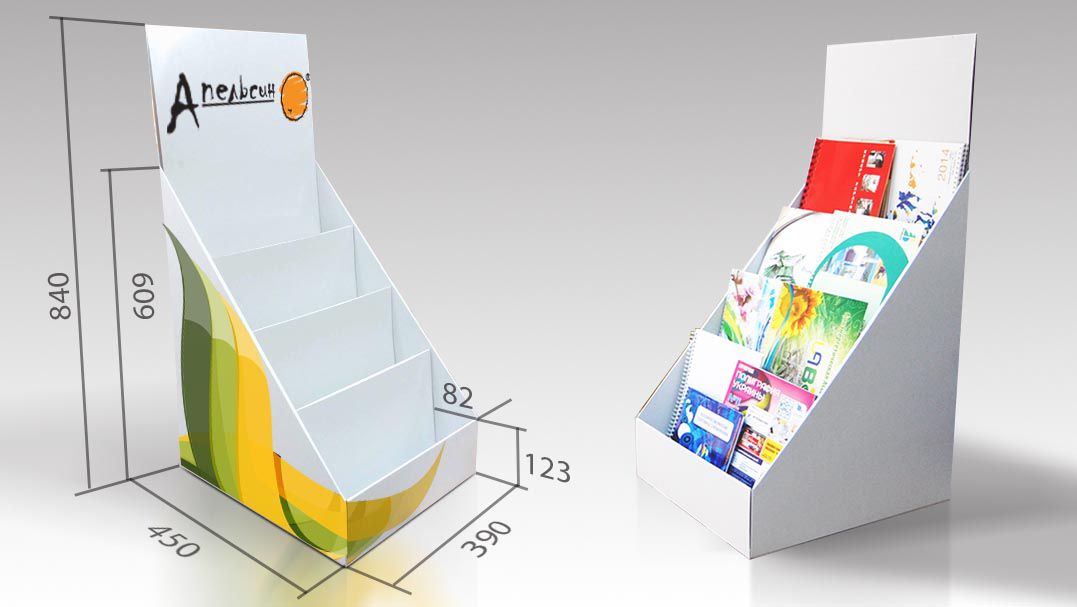 Диспенсер з лотком 390X450X600