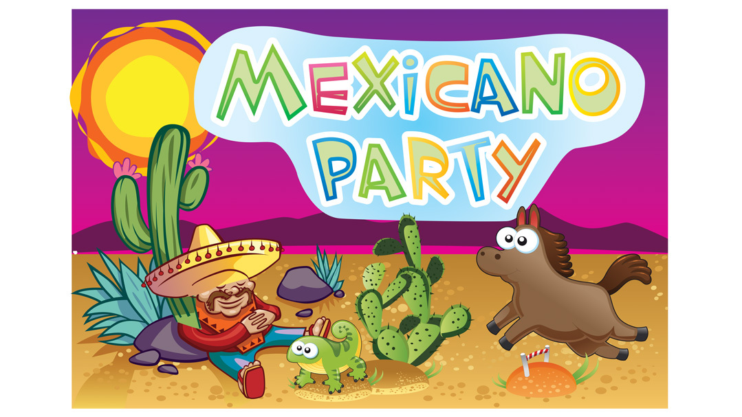 Баннер "Мексиканська вечірка" Баннер "Мексиканська вечірка"