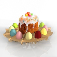 Підставка для яєць "Великдень" вертикальна